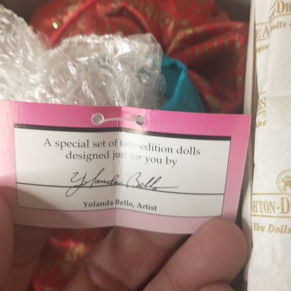 Vintage Rare Ashton Drake Pair of Chinese Dolls Ming & Mei Mei Porcelain Dolls - Picture 9 of 9